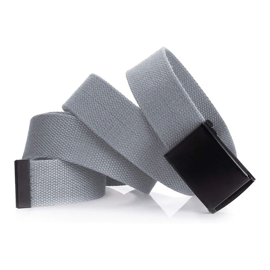 Wear-resistant Lightweight Stab-proof Sports Training Sports Adjustable Training Canvas Web Belt Durable Tactical Belt