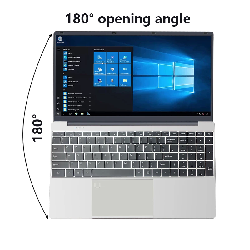 15.6 Inch Intel Celeron N5095 8GB RAM 256GB SSD Gaming Laptop Wind