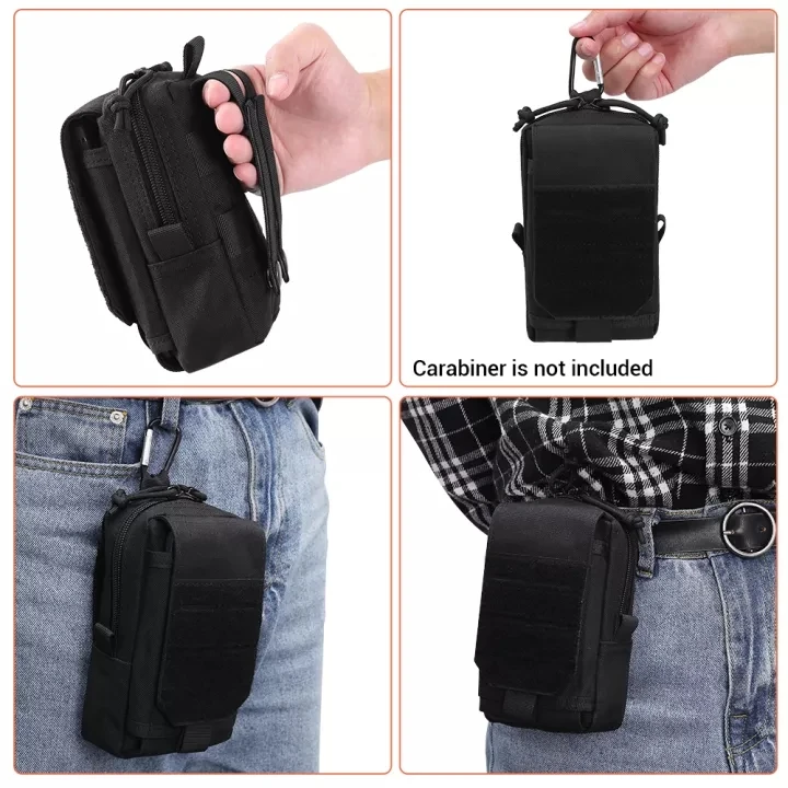 Outdoor Compact Edc Pouch Belt Pack Phone Bag Pocket Small Tactical ...