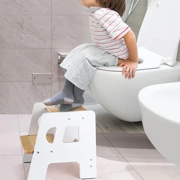 High Quality Wood Kids Potty Training Stool Baby Step Stool For