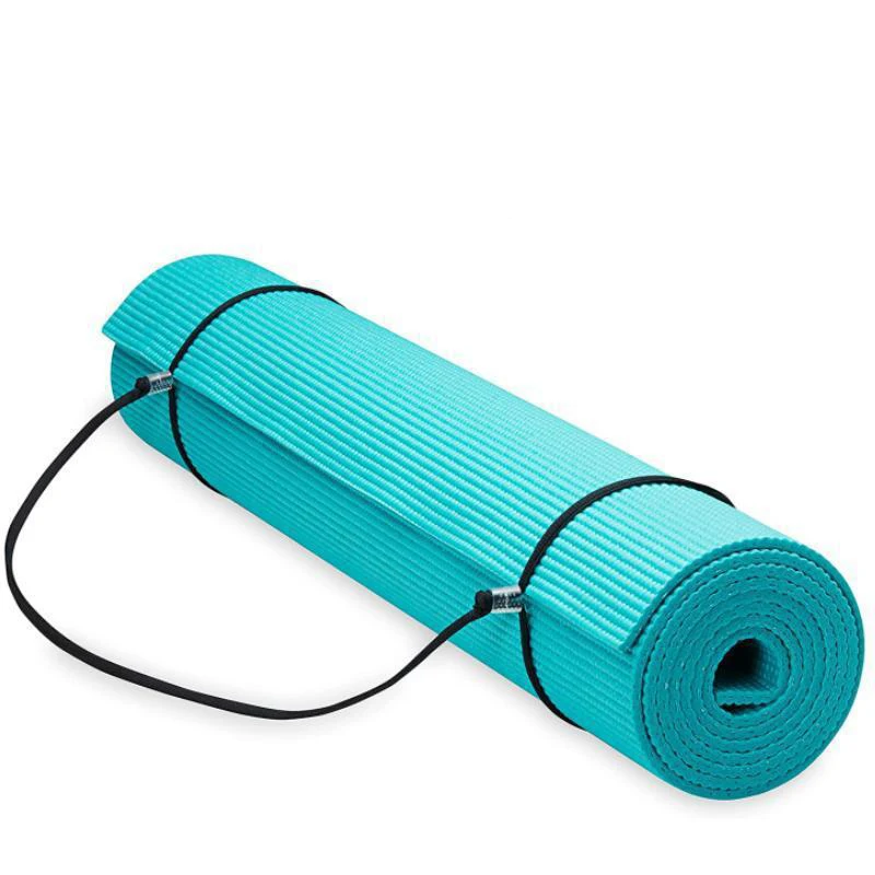 PVC Custom logo Fitness Anti slip Mat De Yoga Eco Friendly One Organic Yoga product detail 1