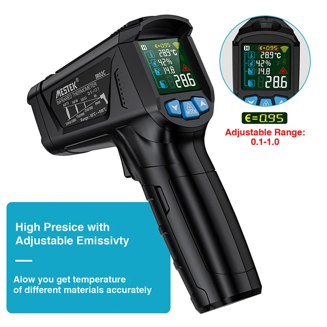 IR Laser Thermometer  Digital Non Contact Portable Temperature gun  Digital BBQ Thermometer pyrometer  For Industry Thermometer - Image 5