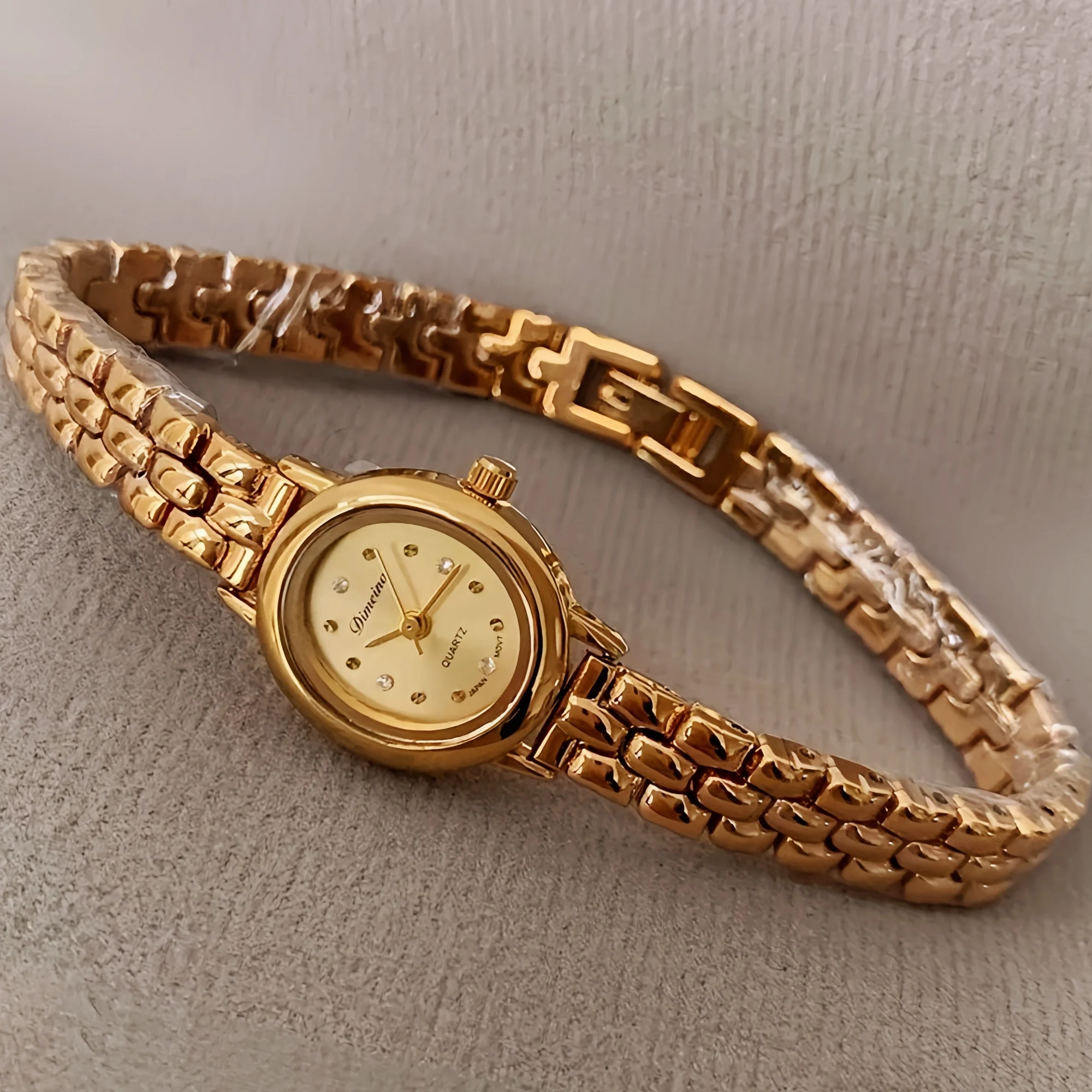 Luxury Women's Watch High Quality Brass Diamond Bracelet