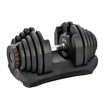 10lb-90lb Adjustable Dumbbells Set Strength Training Weightlifting ...