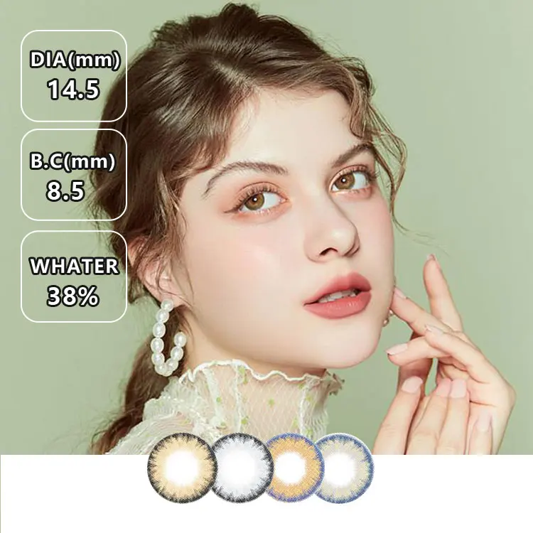 AFancy Pro Wholesale Glassball Yearly Cheap Big Eye Color Contact Lenses