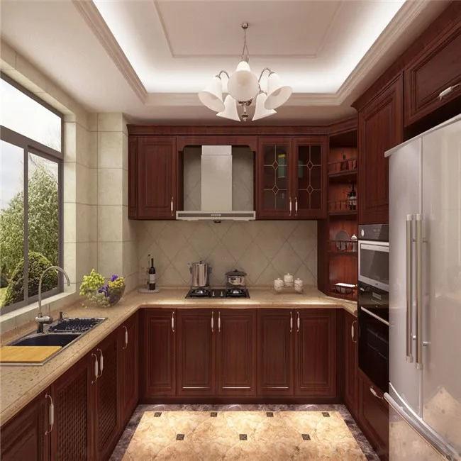 Wholesale Cheap China Factory Solid Wood Kitchen Cupboard Furniture Modern Design Home Furniture Modular Kitchen Cabinet Buy Portable Kitchen Cabinets American Style Kitchen Cabinet Kitchen Cabinets Luxery Product On Alibaba Com