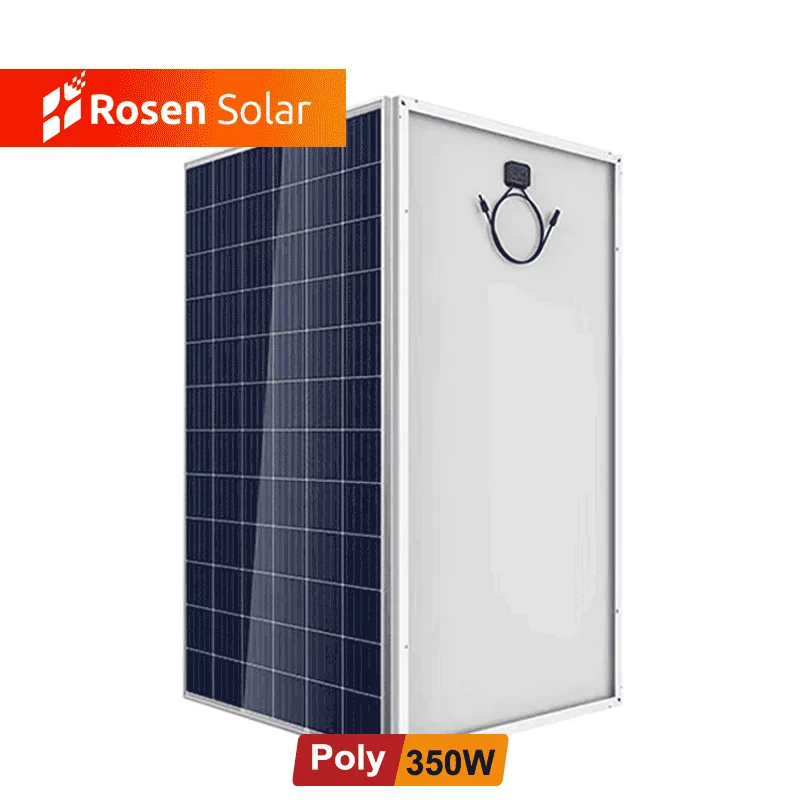 Rosen Solar Cell Poly 350 Watt 350W 330W 320W Polycrystalline 24V Solar Panel