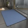 Nueva generación de alfombras de baño de tierra de diatomeas - azul natural