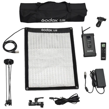 Godox FL100 100W LED Video Light Portable Rollable Cloth Lamp with Controller Remote Control Factory Price detail image
