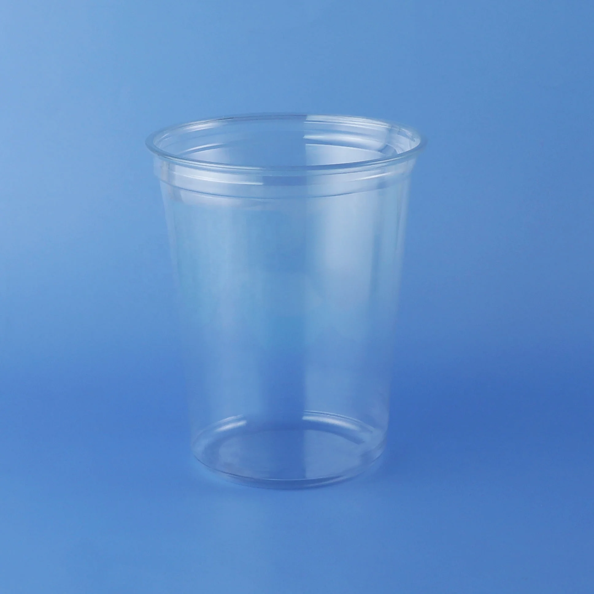 Одноразовые 16уц Оптовая торговля, фруктовый салат пластиковая миска для питомца контейнер ванна с крышкой для ресторана