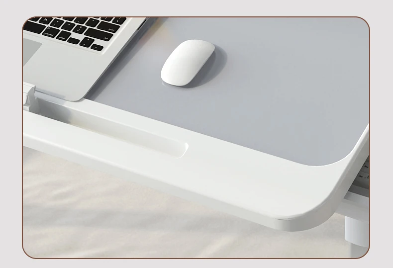 Multifunctional Laptop Stand Study Desk Angle Adjustable Foldable Lap Desk With Book/tablet