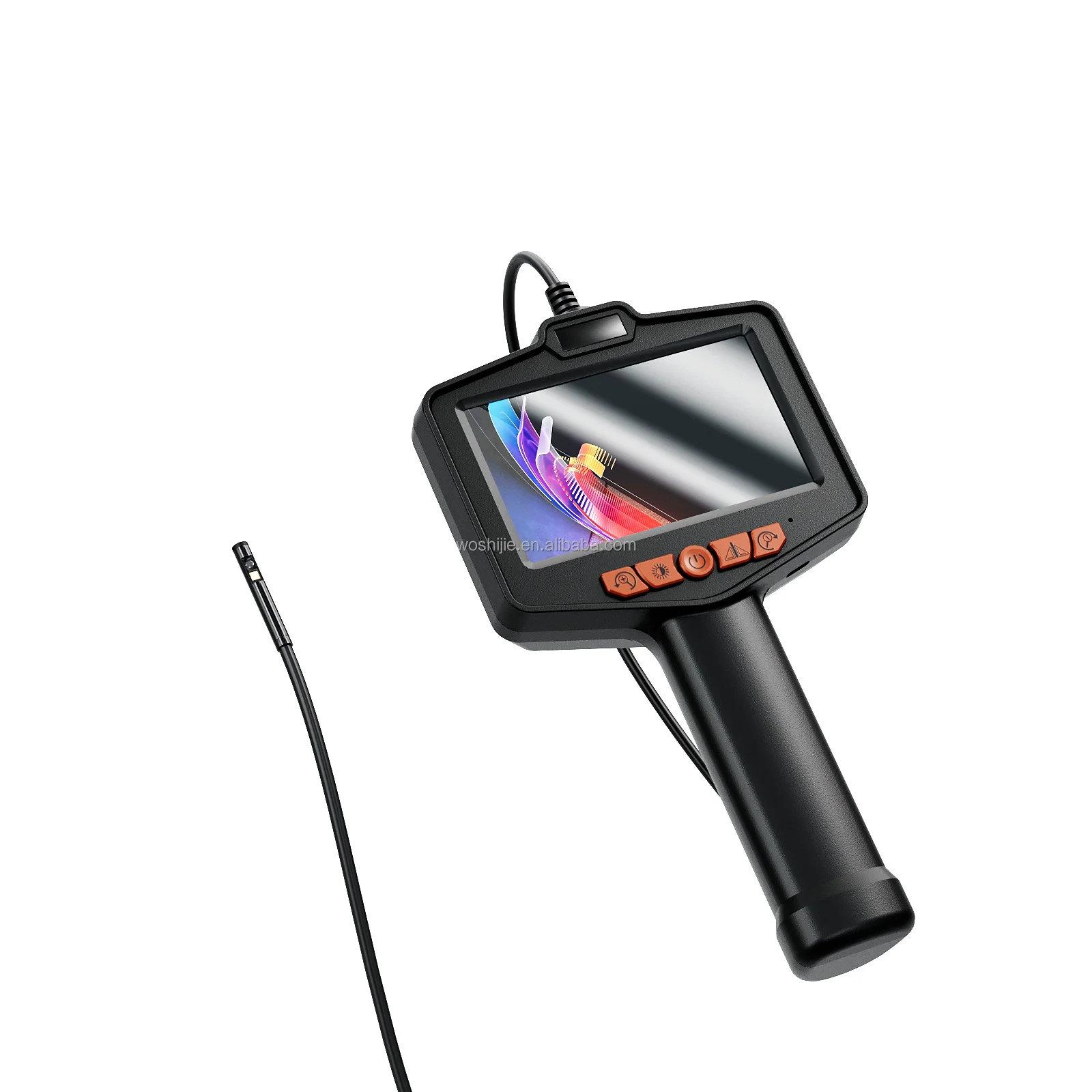 Flexible Video Borescope Industrial Inspection Hd Mini Mobil Portable Medical Module dual Endoscope Camera with Screen Monitor supplier