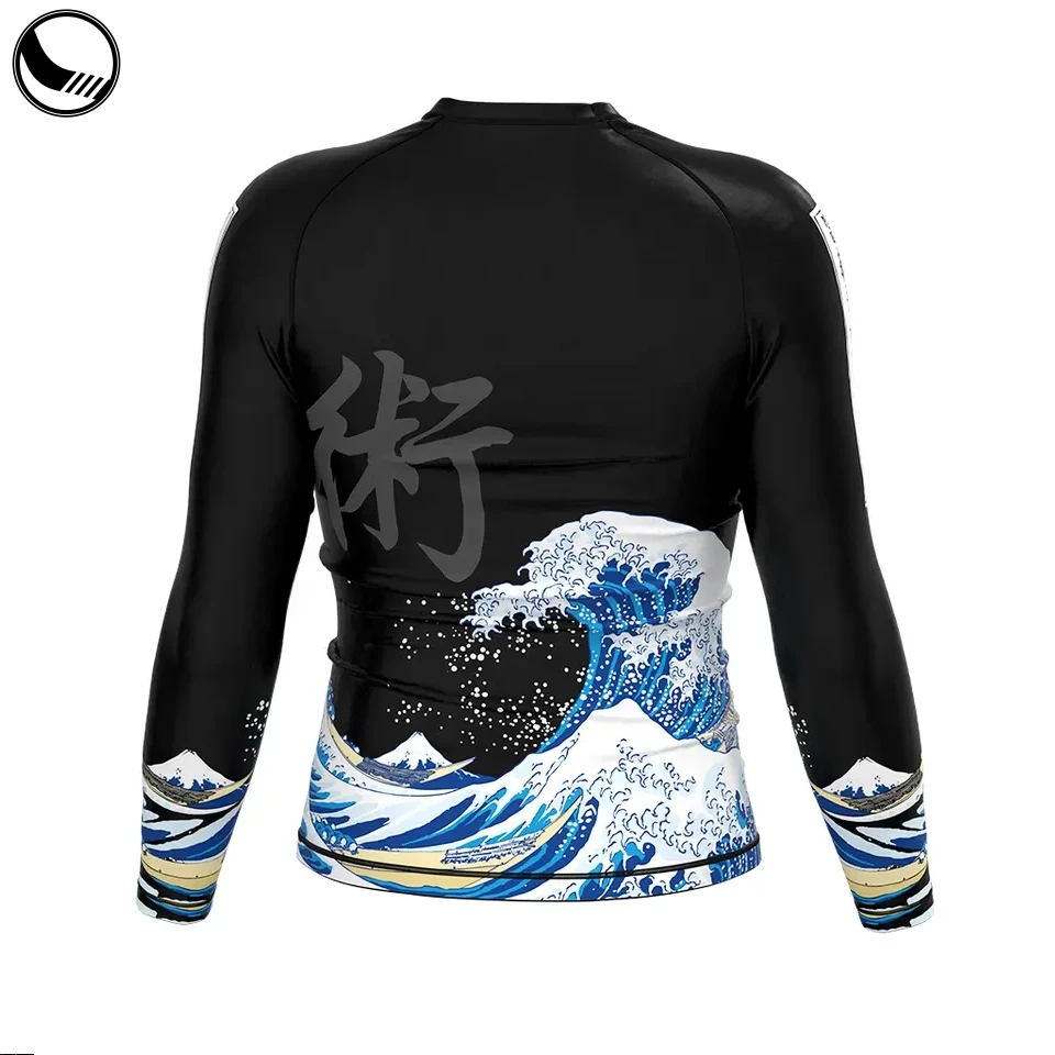 BETHERIVAL Oem Service Mens Sublimation Cycling Rash Guard Shirt