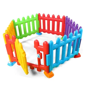 Plastic Big Size Indoor Fence Baby Playpen Set Playground Fence