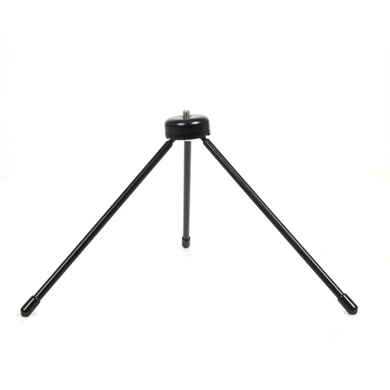 14cm Ring Light Mobile Phone Camera Tripod Light Stand Lightweight Smart Phone Tripod Iron Selfie Stick Foldable Mini Tripod