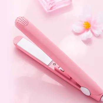 Hot Selling Cheap Household Travelling Portable Hair Styling Tool Electric PTC Heater Flat Iron 2 in 1 Mini Hair Straightener