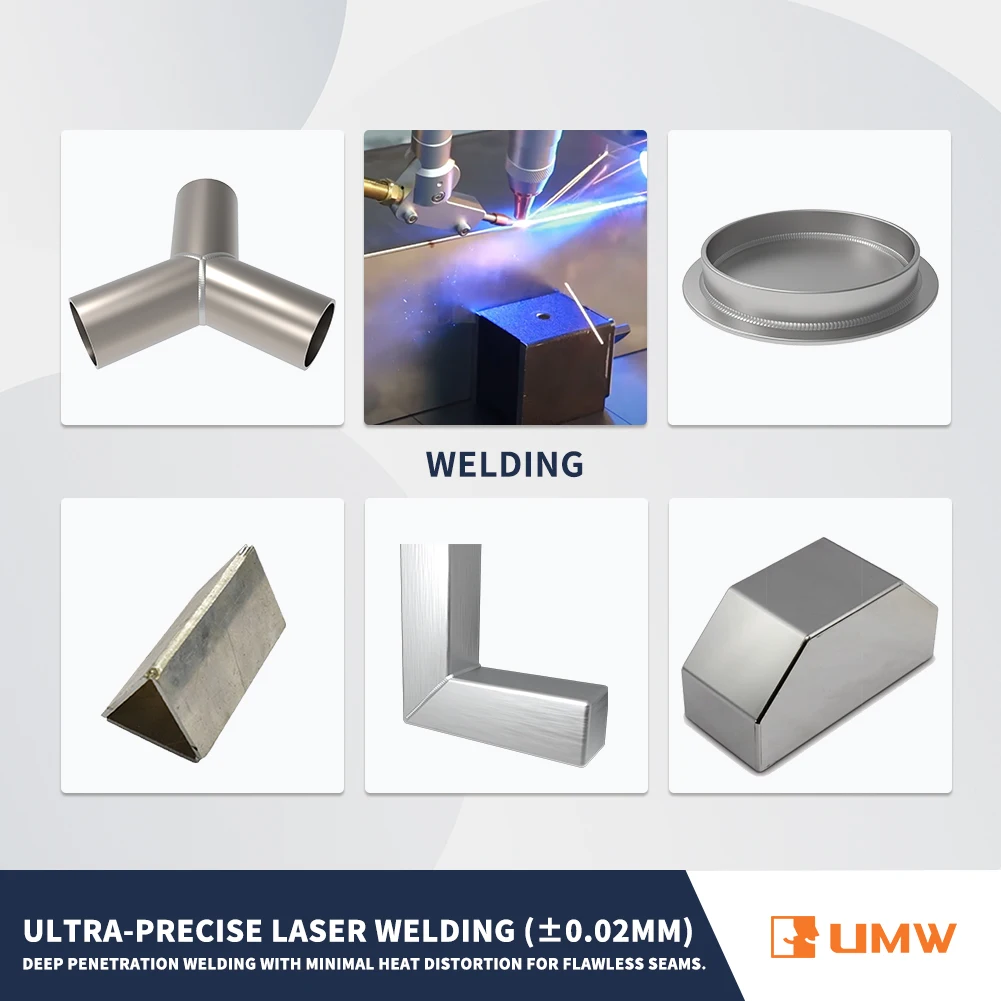 Robot Arm 3 in 1 Handheld Fiber Laser Welding Machine 3000W Portable Laser Aluminum Profile Welding Machine