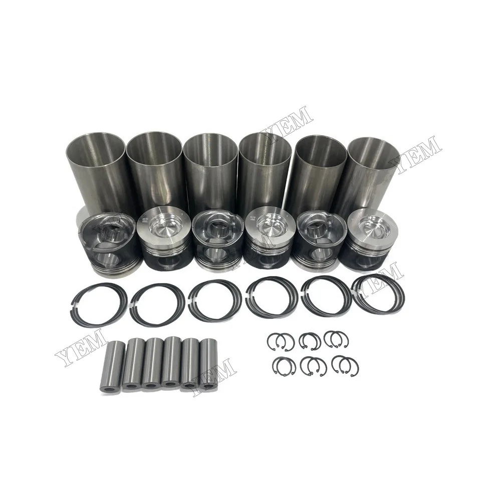 Cylinder Liner Kit Suitable for Deutz BF6M2012 Standard Size Engine Parts 6