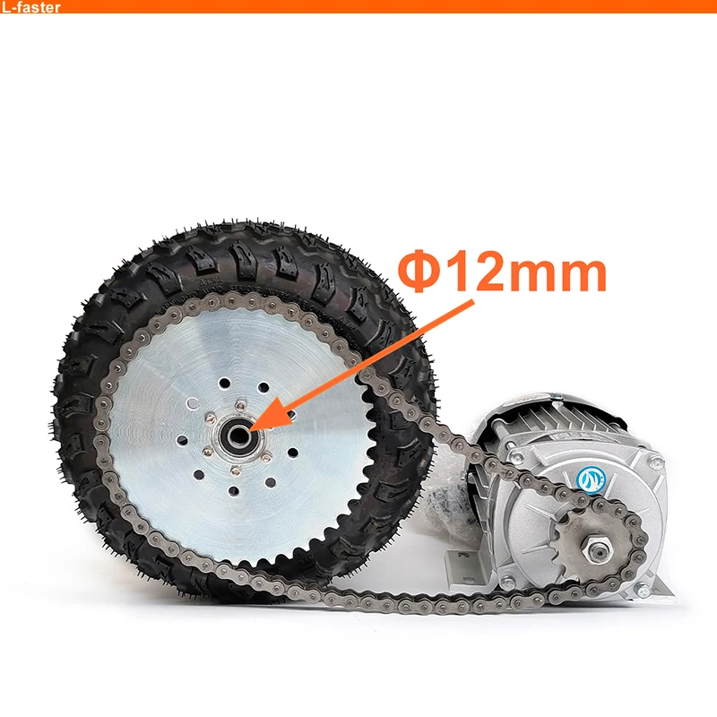 Kit Moteur électrique 72V 3000W Pour Tricycle – Sans Balais – Pignon 420 – Neuf