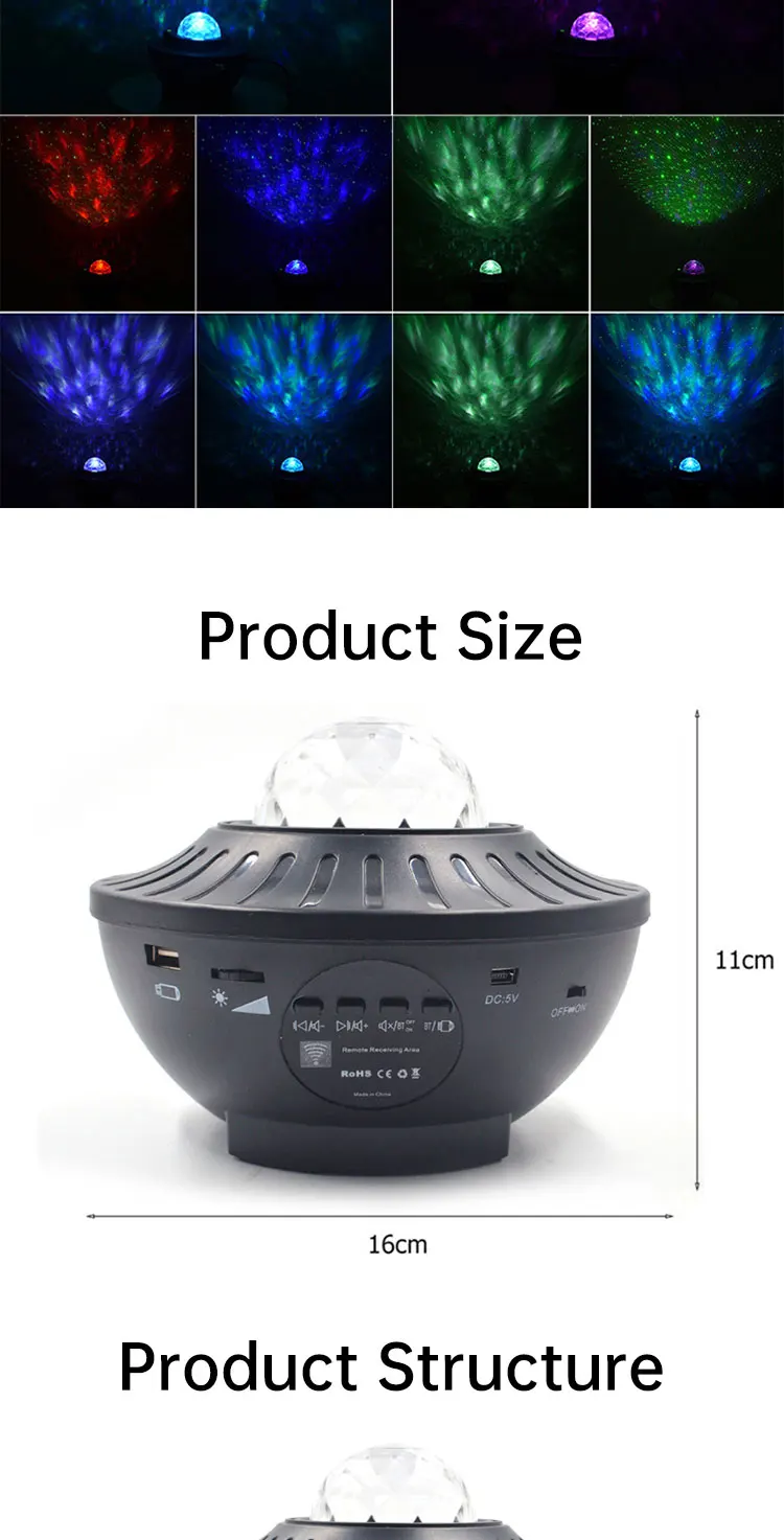 High Quality Cheap Price Galaxy Projector Sky Star Starry Night Light