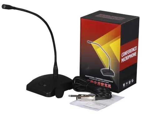 Professional Conference Plastic Professional Table Top Gooseneck Microphone
