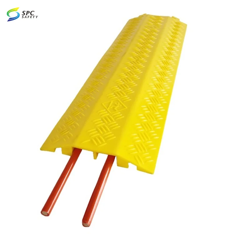 SPC Safety - Durable Cable Guard Protector Ramp Rubber