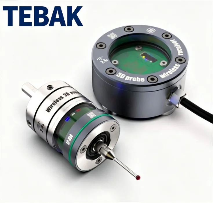 TEBAK High Precision GP-800 Wireless 3D Edge Finder Probe for CNC Machining Centers | Factory Direct