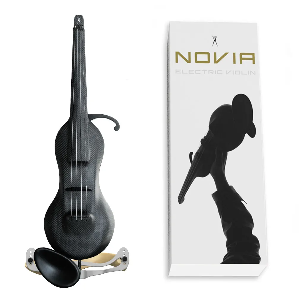 NOVIA 4/4サイズ エレクトリックバイオリン カーボンファイバー製