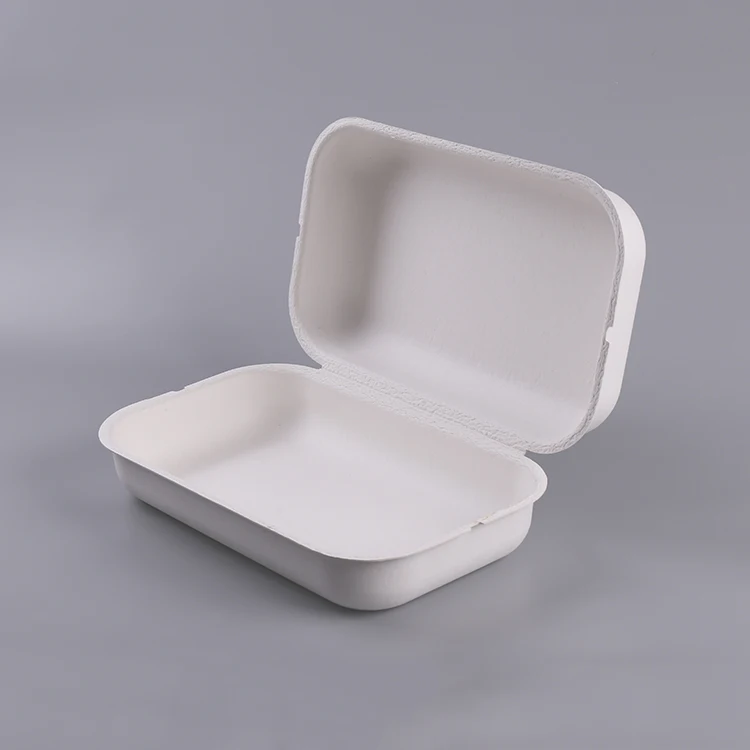 Sugarcane Bagasse Pulp Molded Paper Storage Box, Clothes Packaging Box ...