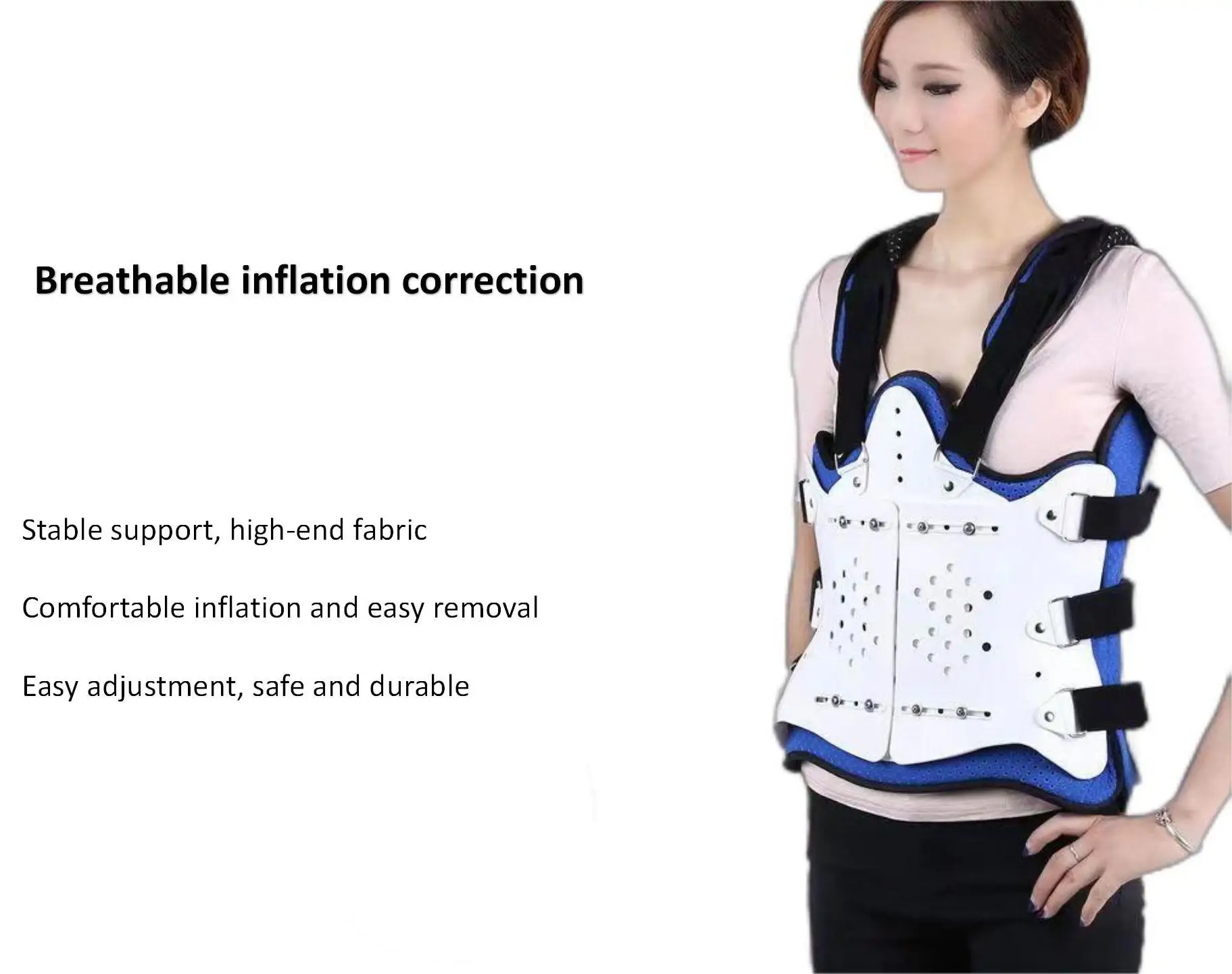 Direct Deal Inflatable Comfort Adjustable Thoracic And Lumbar Spine