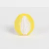 Moyen 4cm jaune blanc
