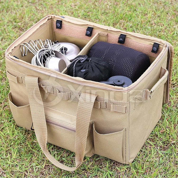 Oem Odm Multipurpose Cookware Gear Bag Camping Foldable Storage Box