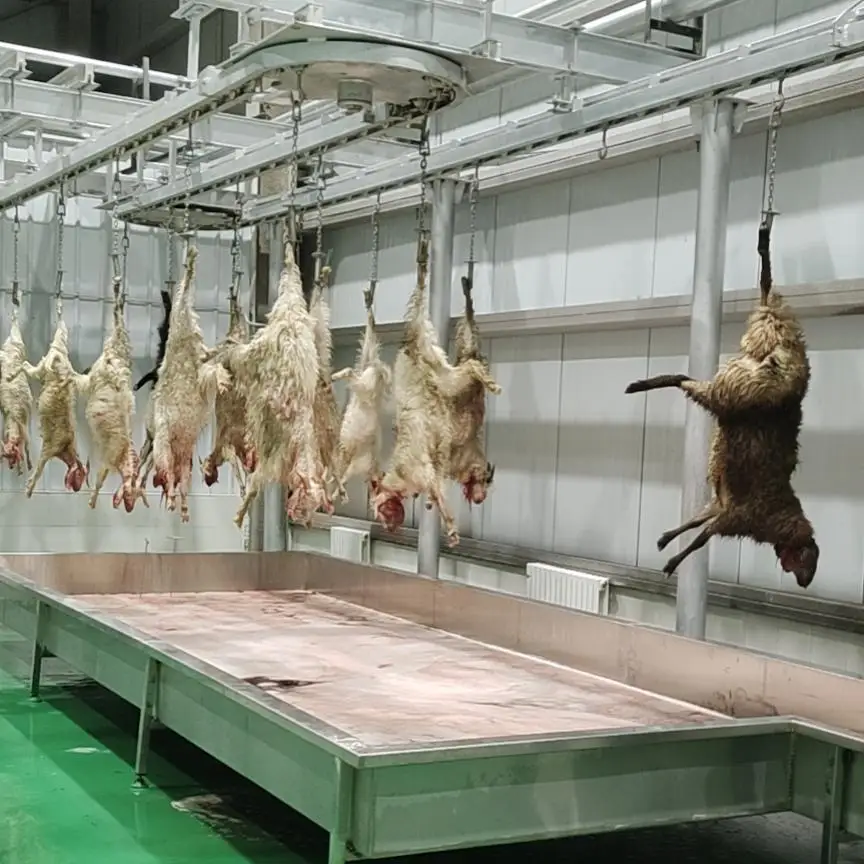 Fully automatic slaughterhouse equipment goat hair removal machine, suitable for complete slaughtering production lines