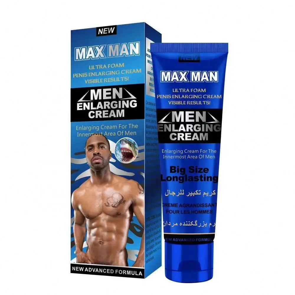 MAX MAN Massage Penis Cream Becomes Longer enlargement Thicker Penis  Enhancement Cream| Alibaba.com