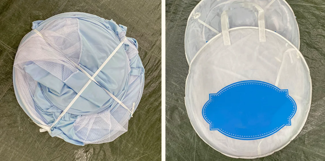 European Style Mosquito Net for Crib Portable Cot Bedside Bassinet Dome Baby Cribs Playpen