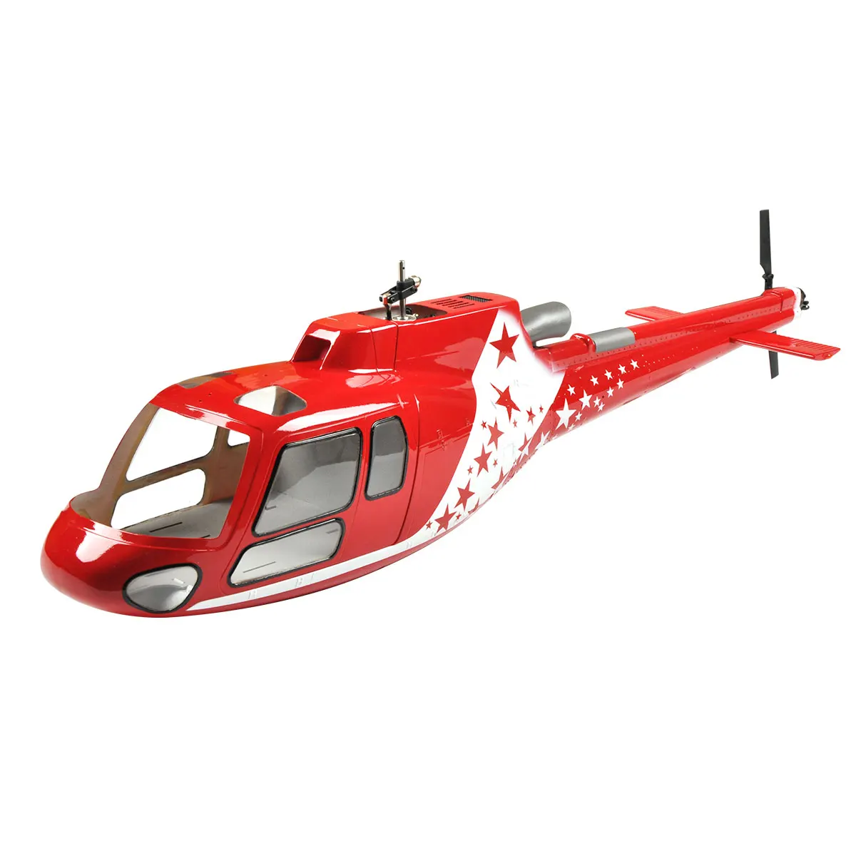RC Gas Helicopter Fuselage 470 Size  AS350  Airzermatt Painting KIT Version Toy