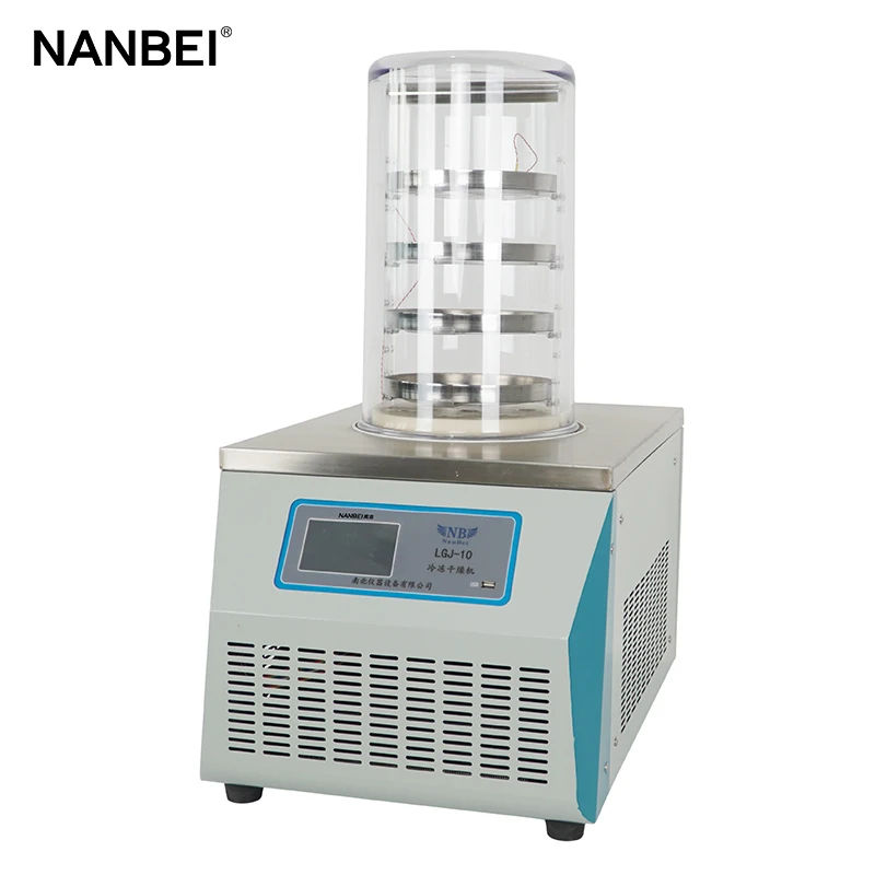 CE Certified Laboratory Freeze Dry Machine Lyophilizer Vacuum