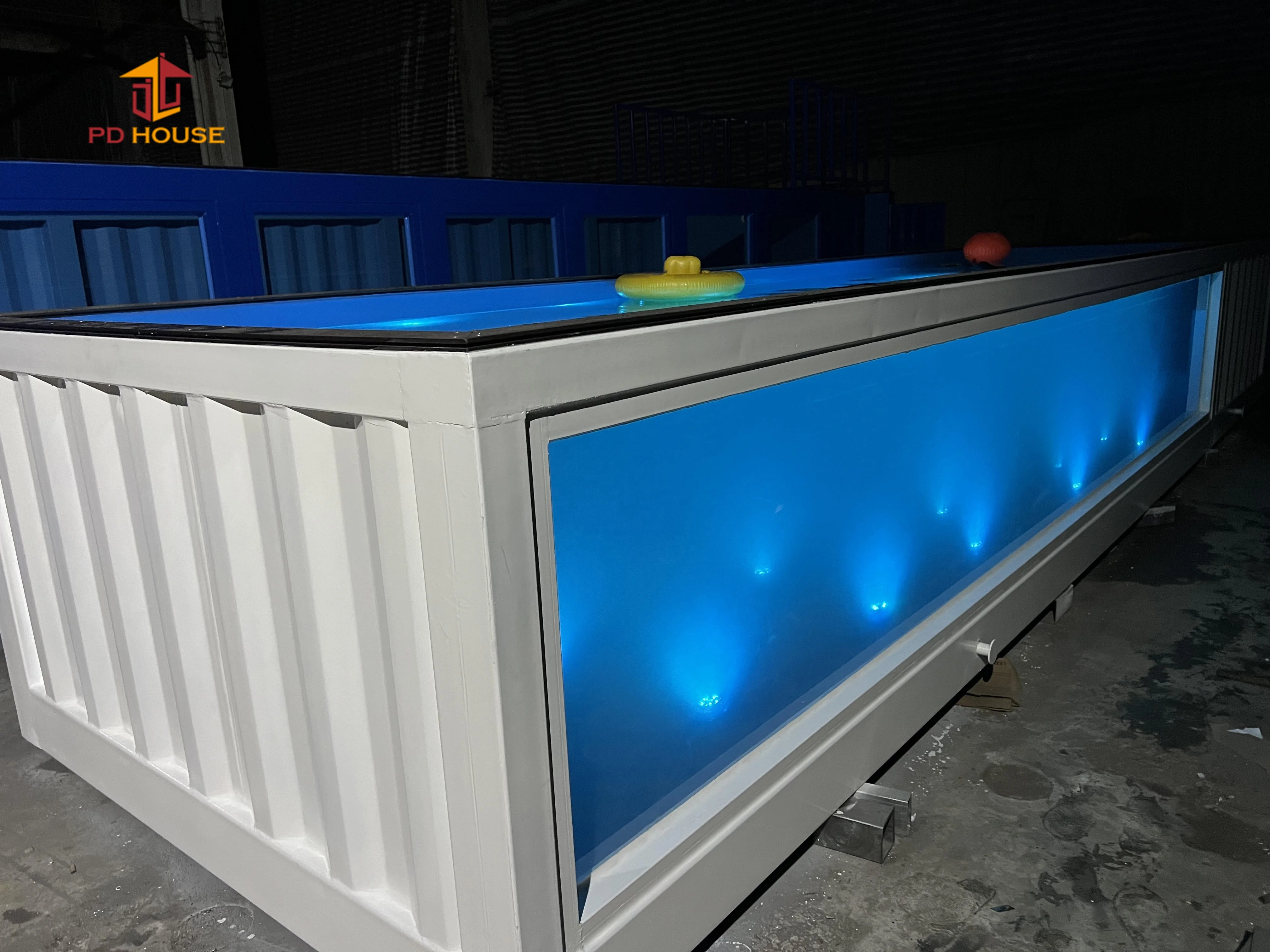 Factory Prefab 20ft 40ft Shipping Container Swimming Pools