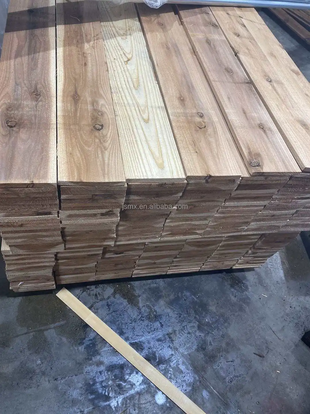 Myhinoki Japanese Cedar Wooden Pickets Fence Barrier Wood Fencing 6ft