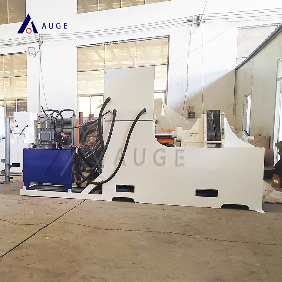 Screw Conveyor Helical Blade Making Machine Single Spiral Auger Blade Screw Flight Cold Rolling Machine