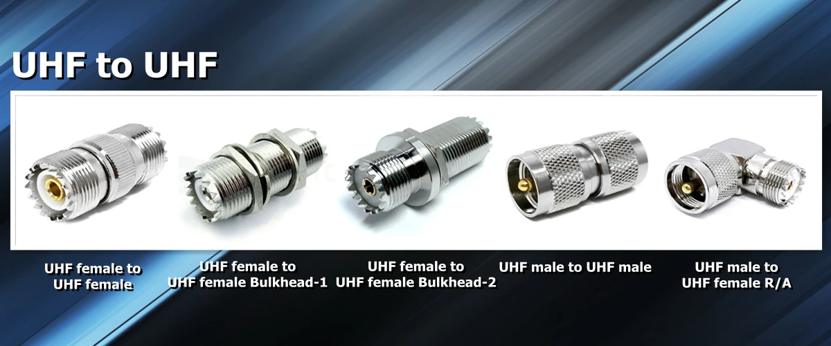SMA TNC BNC F N UHF SO239 PL259 Male Female To UHF SO239 PL259 Male Female Plug Jack RF Adapter Connector manufacture