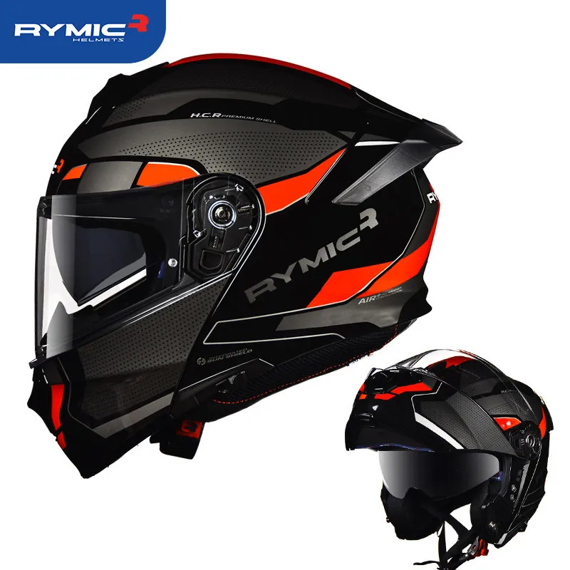 Rymic Full Face Helmet with Anti-Fog Visor for Motorcycle OEM/ODM