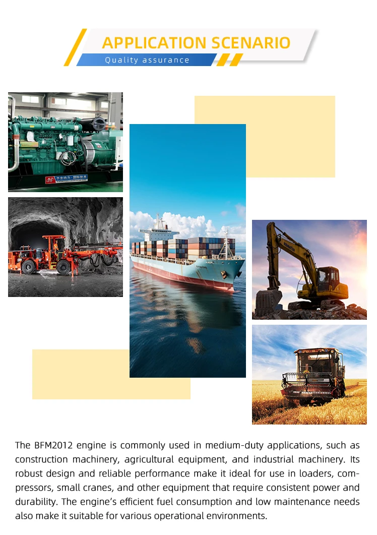 BF4M2012 D4D Machinery diesel Engines Water Cooled 4 Cylinder 4 Stroke ...