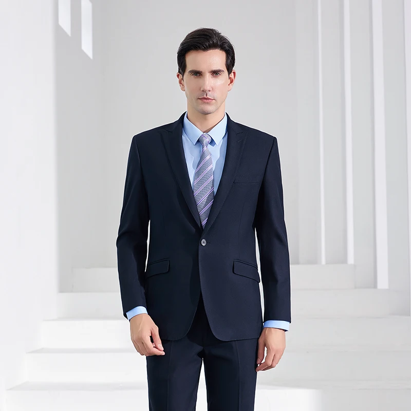 Office Formal Blazer Business Suit Korean Suit Slim Fit Wedding Classic ...