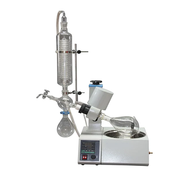 Высокоэффективное оборудование для вакуумной дистилляции, роторный испаритель на 1 л для эфирного масла