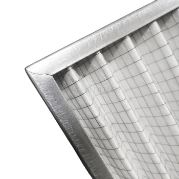 hvac filter pleated HT pleated filter highly porous asymmetric membrane panel 5 star merv  7 8 9 10 24x24x1 inch