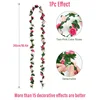 45 pink rose vines - 2.45m