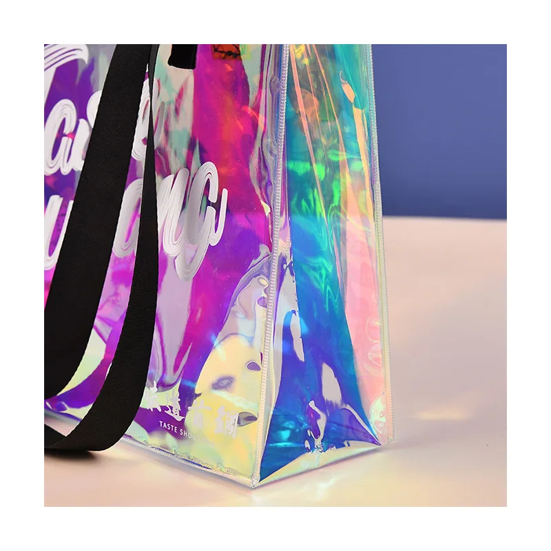 Customized Colorful Laser Holographic Fashion Clear Transparent ...