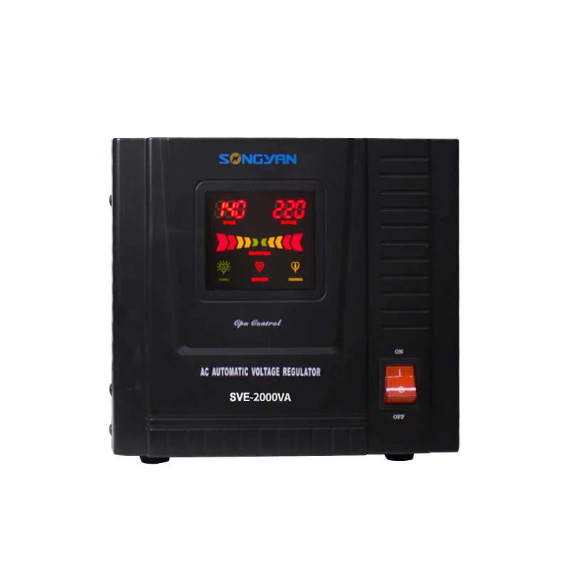 High Precision LED Display Servo Voltage Stabilizer for Water Pump Sewing Machine