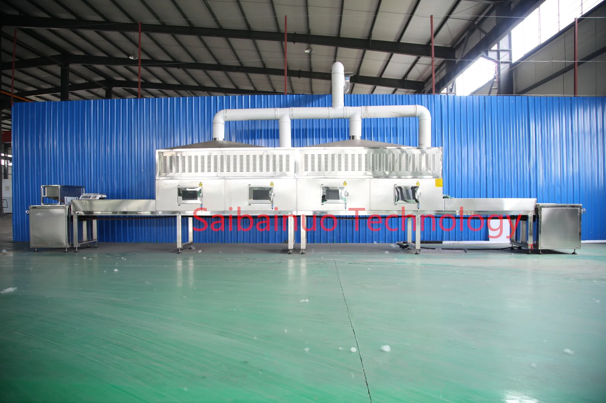 Высококачественная химическая конвейерная лента туннельного типа, оборудование для сушки микроволновой печи